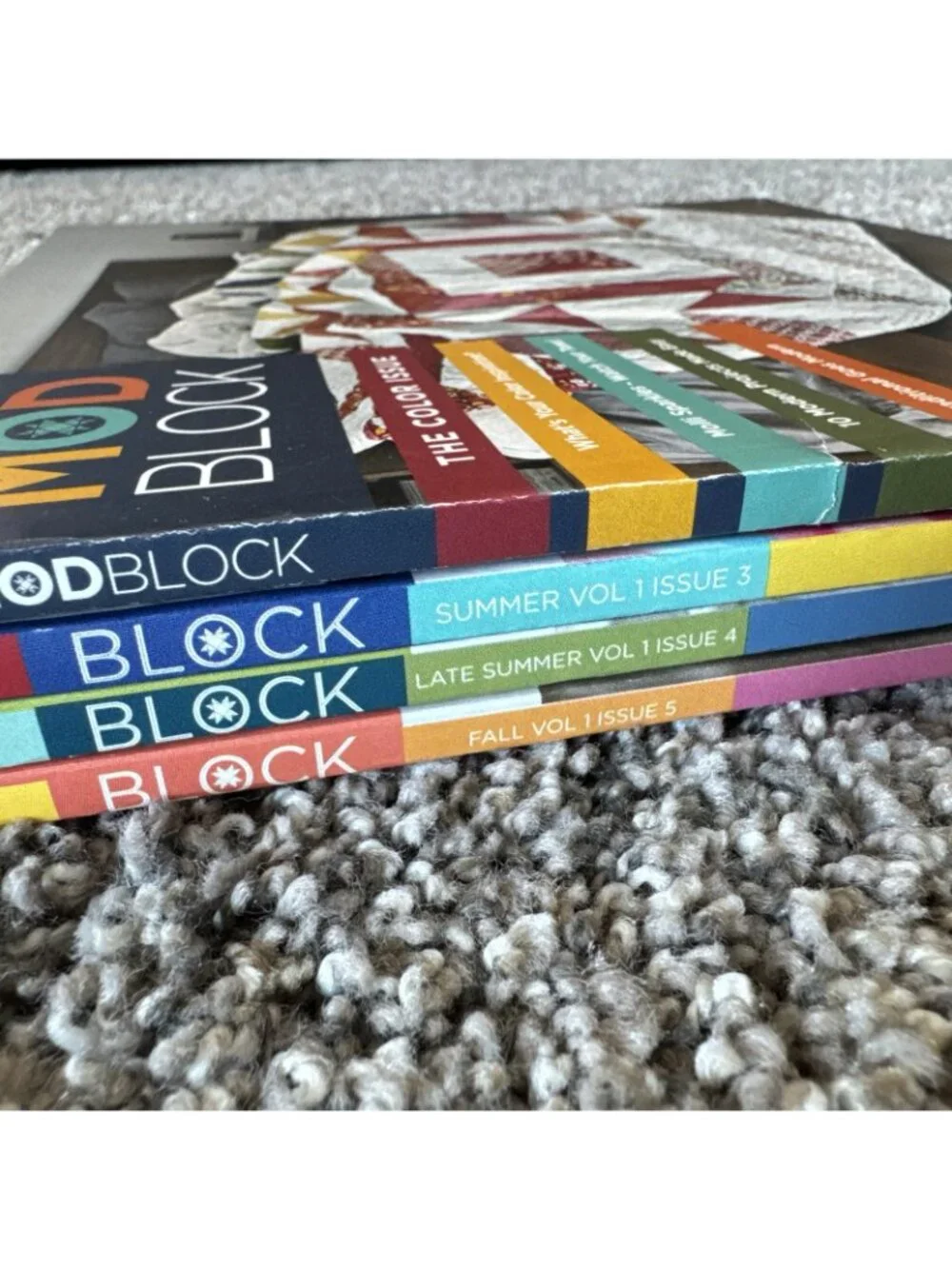 Missouri Star Quilt Co Block ModBlock Magazines 2014 Vol 1 Issues1-5 Quilting Pa